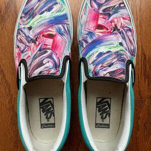 Custom slip-on vans